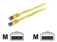 Cable de conexión Roline RJ-45 (M) a RJ-45 (M) - 1 m - SFTP CAT 6 - Amarillo