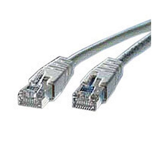 Roline - Cable de conexión RJ-45 (M) a RJ-45 (M) - 3 m - SFTP - CAT 5e - Gris