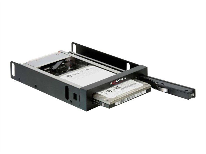 Étagère de stockage mobile Delock 2.5