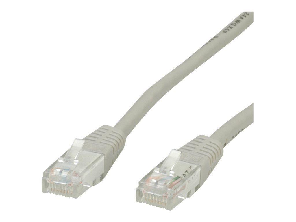 Secomp CAT 6 UTP RJ-45 Cable, 3m, Gray