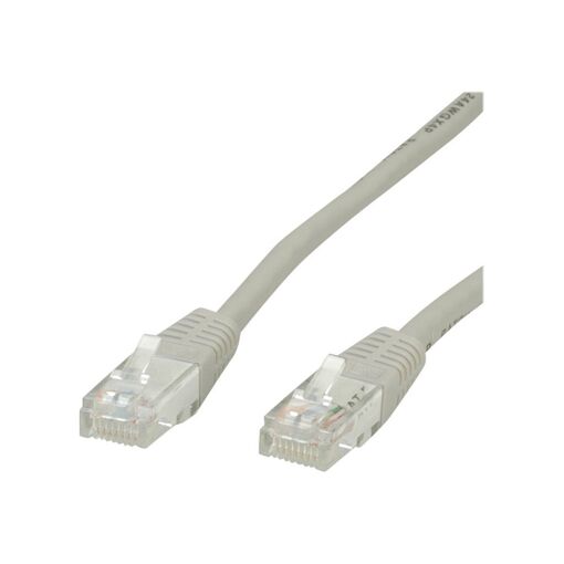 Secomp CAT 6 UTP RJ-45 Cable, 3m, Gray