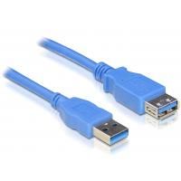 Delock USB 3.0 Cable - 1m, Blue