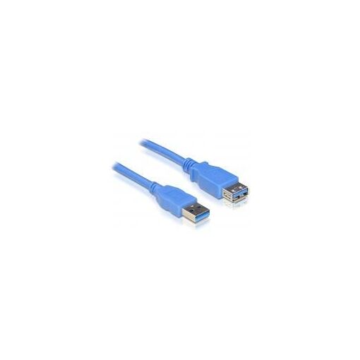 Delock USB 3.0 Cable - 1m, Blue