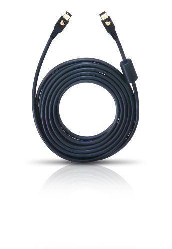 Oehlbach 9161 Firewire Cable, 1.5m, Black