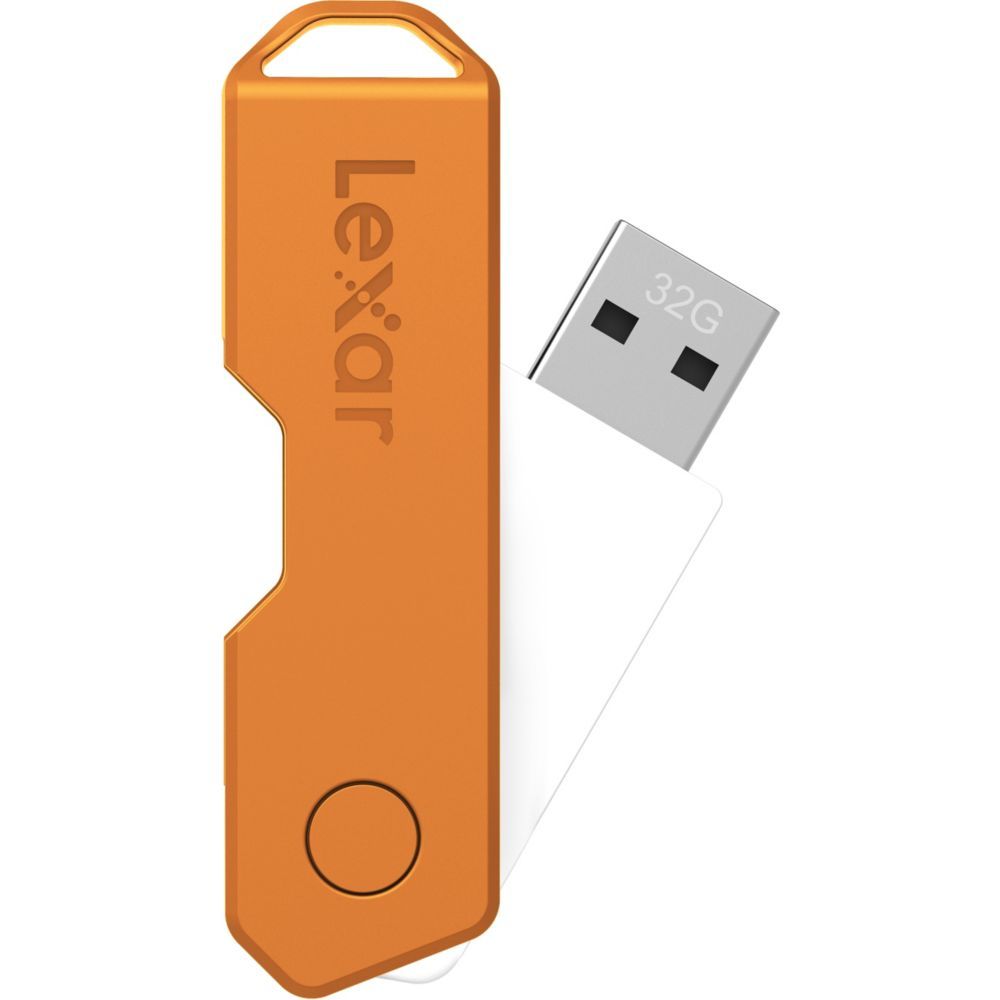 Lexar 32GB JumpDrive 2.0 USB Drive, Orange