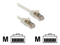 Roline RJ-45 (M) to RJ-45 (M) Cable - 1m - SFTP CAT 6e - Halogen-free, Shielded, Locking - Grey