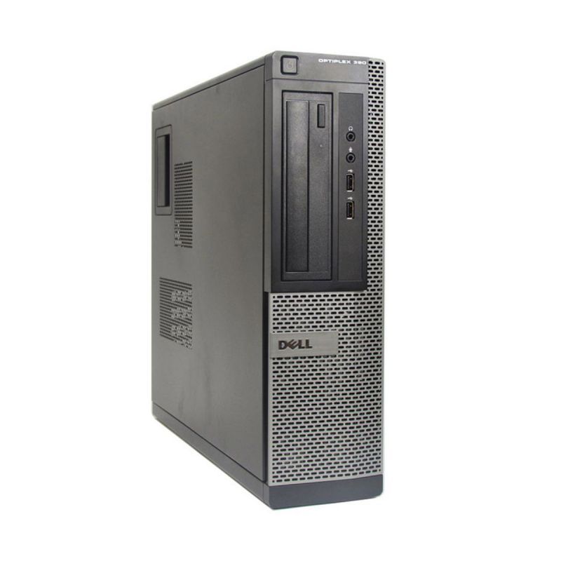 Dell Optiplex 390 DT Desktop PC - Intel i5-2400, 16GB RAM, 480GB SSD, Windows 10, WiFi
