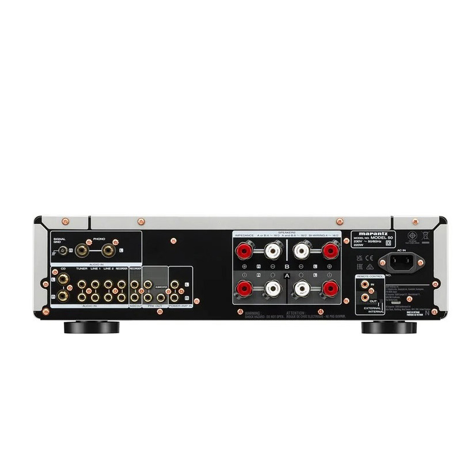 Marantz MODEL 50 Silver/Gold