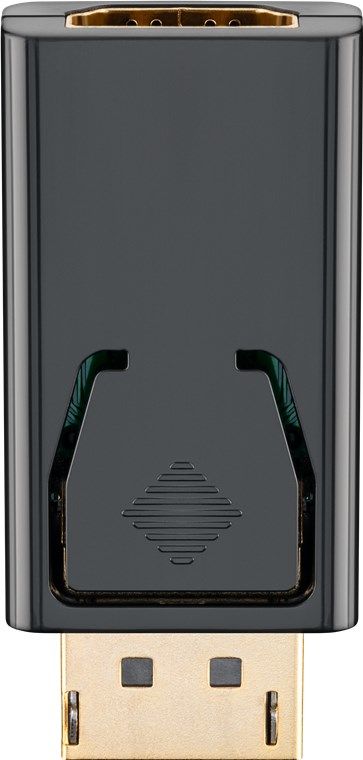 Adaptador de video Wentronic Goobay - DisplayPort macho a HDMI hembra
