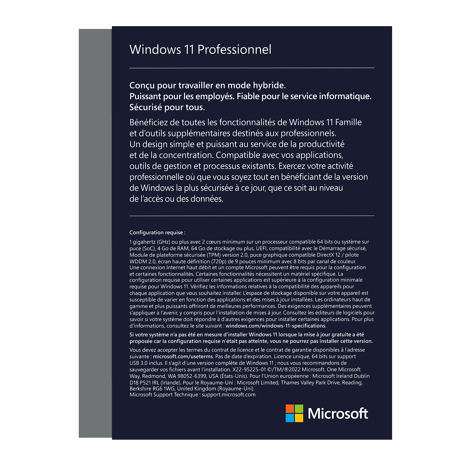Microsoft Windows 11 Pro For Workstation 64-bit - OEM (DVD)