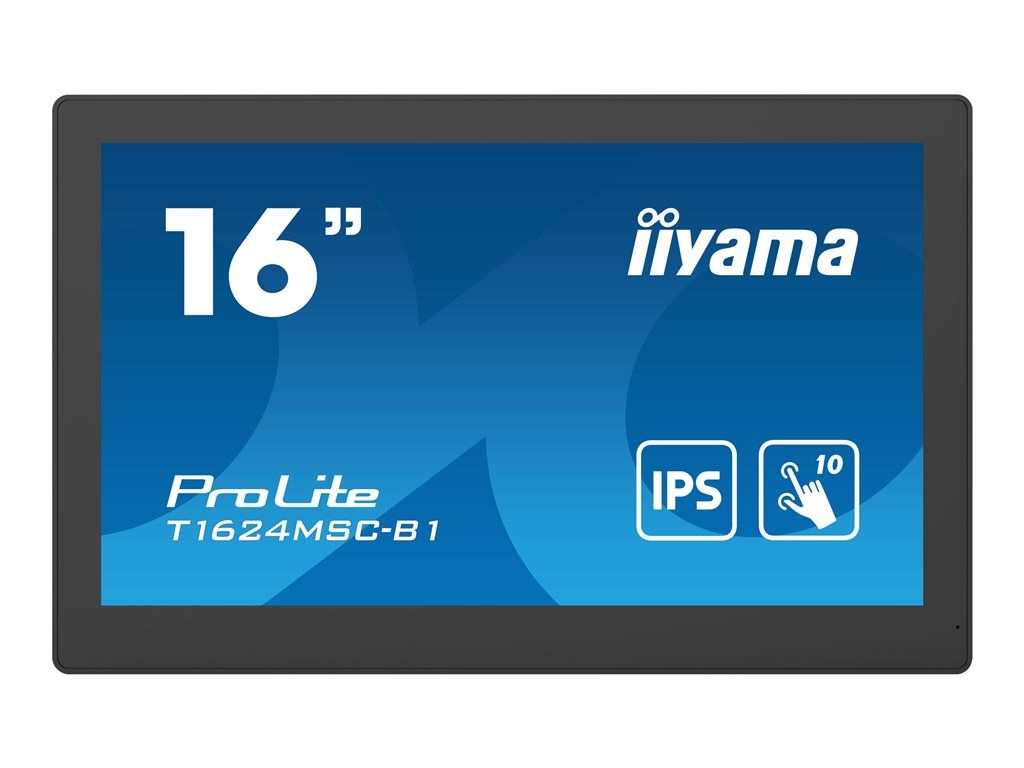 Iiyama ProLite T1624MSC-B1 15.6" Full HD IPS Touchscreen Monitor
