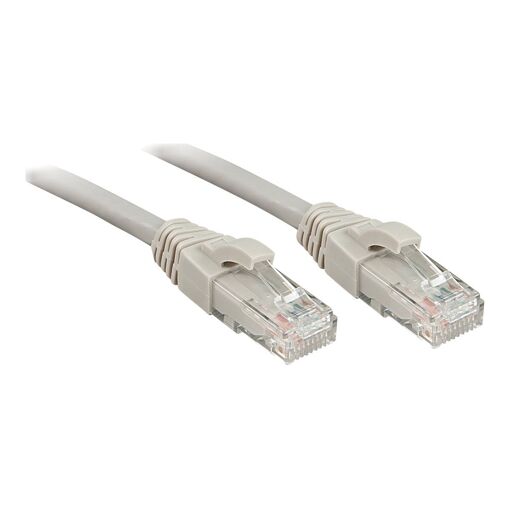 Lindy RJ45 Cat6 Cable, 5m, Gray (Pack of 50)