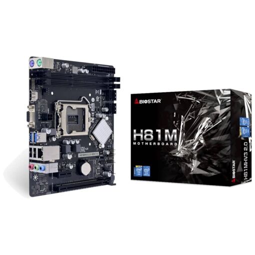 Placa base Biostar H81MHV3 2.0 Micro ATX Intel 1150