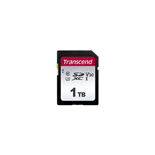 Transcend 300S - Flash Memory Card - 1TB - Video Class V30 / UHS-I U3 / Class 10 - SDXC UHS-I