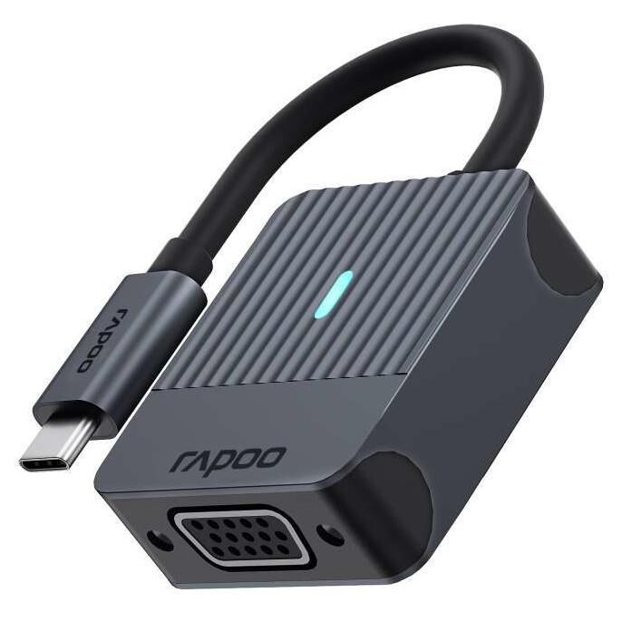 Adaptateur Rapoo UCA-1003 USB Type-C VGA (D-Sub) Noir