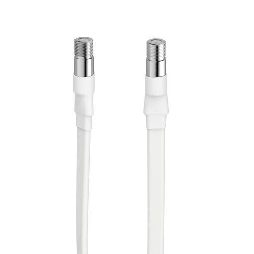 Cable para pasar por la ventana Hama, con conector F hembra - conector F hembra