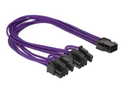 Delock PCI Express 6-pin to 2 x 8-pin Adapter (0.3m)
