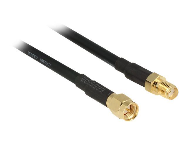 Delock CFD200 - SMA (F) to SMA (M) Cable Extender - 15m