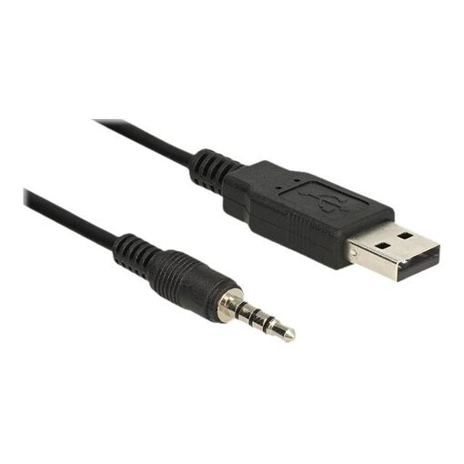 Delock 1.8m USB2.0-A to 3.5mm Audio Cable