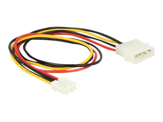 Delock Power Cable - 4-Pin Female to Male - 40cm