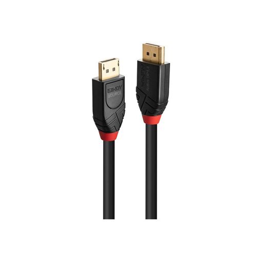Lindy DisplayPort Cable - 10m Active Round - 8K60Hz & 4K144Hz Support