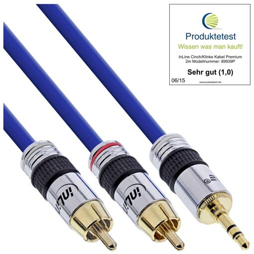 Câble audio INTOS ELECTRONIC InLine Premium