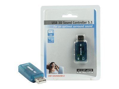 König 3D Sound Controller (CMP-SOUNDUSB12)