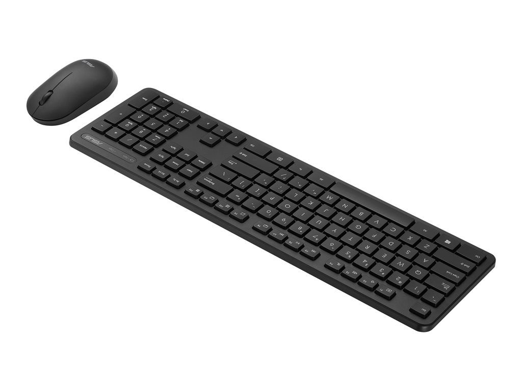 ASUS CW100 Wireless Keyboard and Mouse Set - Black