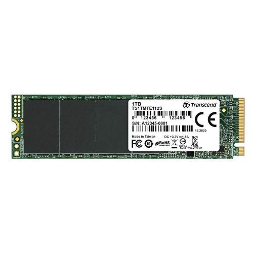 Transcend 112S SSD - 1TB - M.2 2280 (Dual-Sided) - PCIe 3.0 x4 (NVMe)