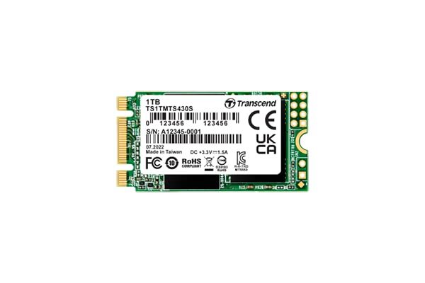 Transcend 430S 1TB Internal SSD - M.2 2242 - SATA 6Gb/s