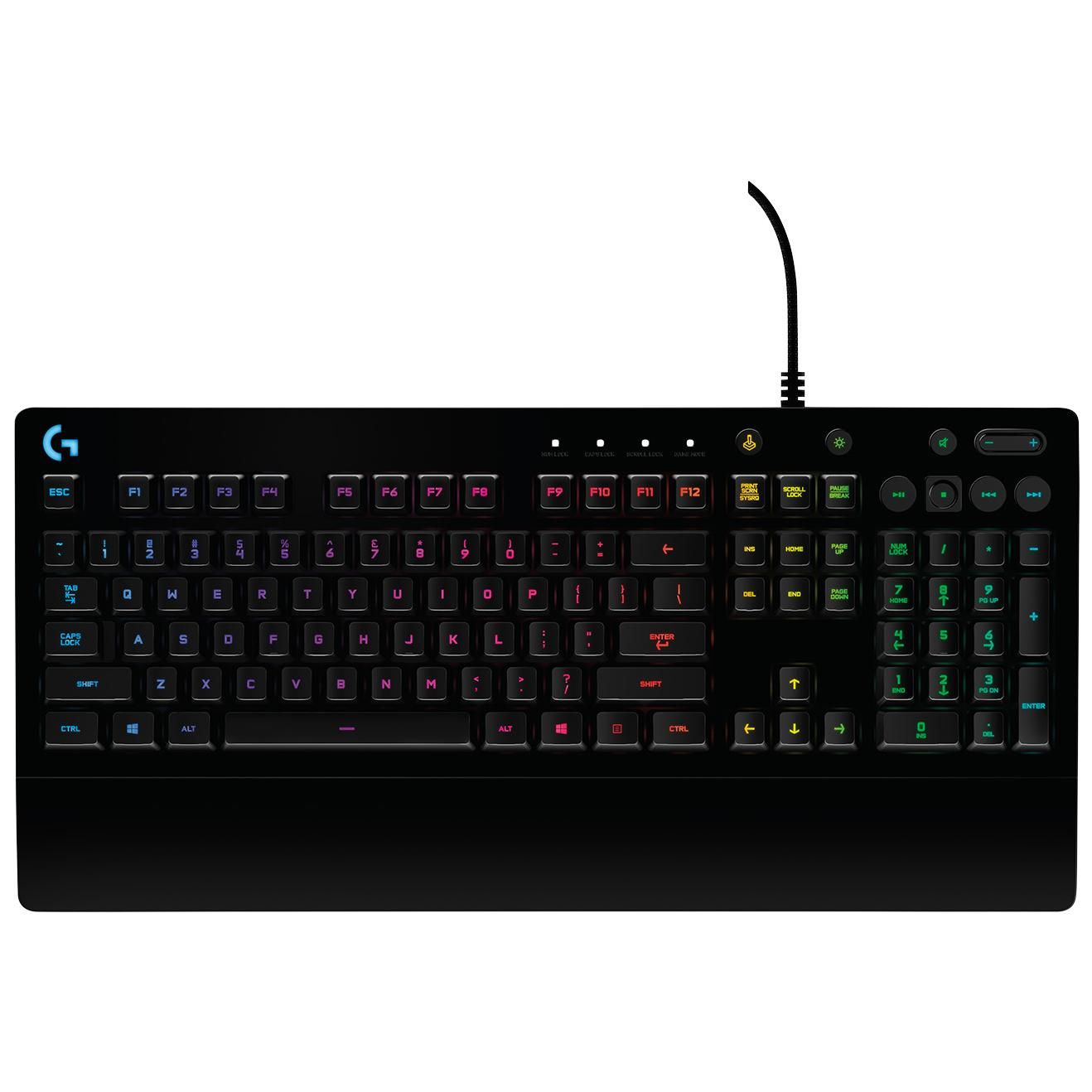 Teclado de juego Logitech G G213 Prodigy RGB