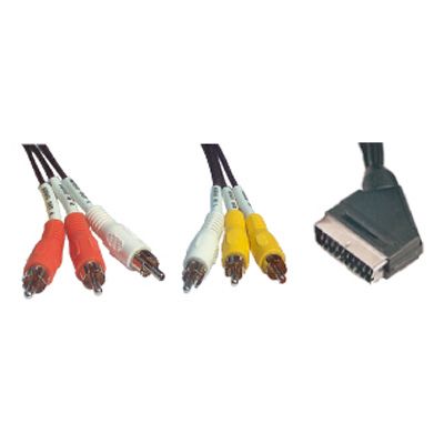 Connectland 1.4m Audio/Video Peritel Cable (Mgs33)