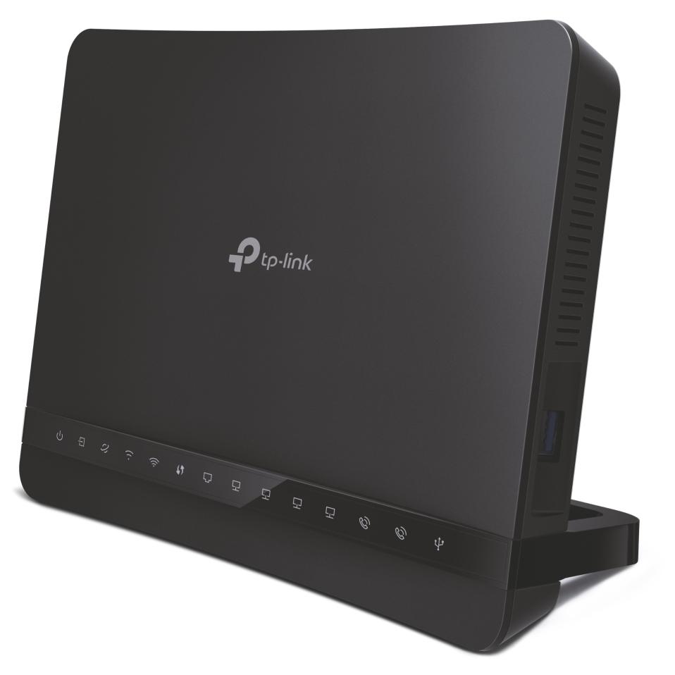 TP-Link Archer VR1210v Wireless Gigabit Ethernet Router (Dual Band - 2.4GHz / 5GHz) Black
