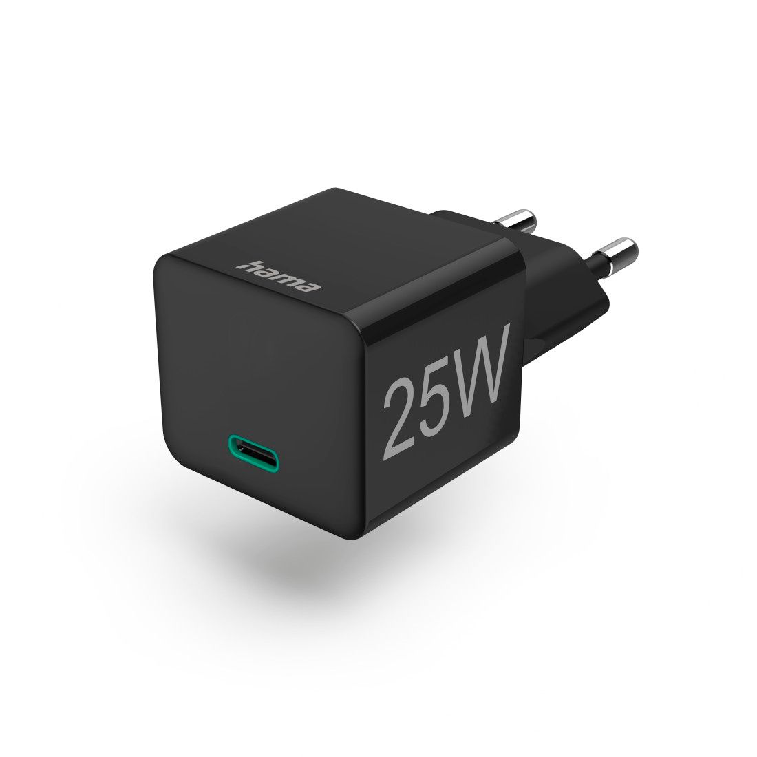 Hama Quick Charge USB-C Adapter, 25W, Black