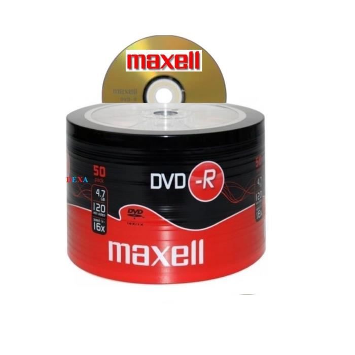 Maxell 50 DVD-R 4.7GB 16x