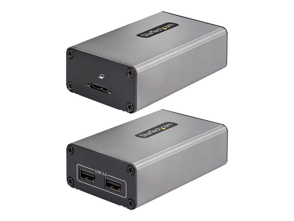 StarTech.com 2-Port USB 3.0 Fiber Multimode OM3 LC/LC Extender, 350m - USB Extension Cable