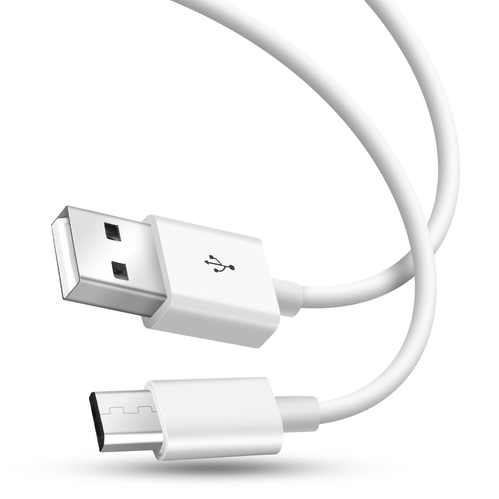 Cable Micro USB Avizar, 1m, Blanco