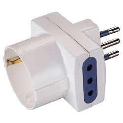 64 Multi-Outlet Power Adapter (White)