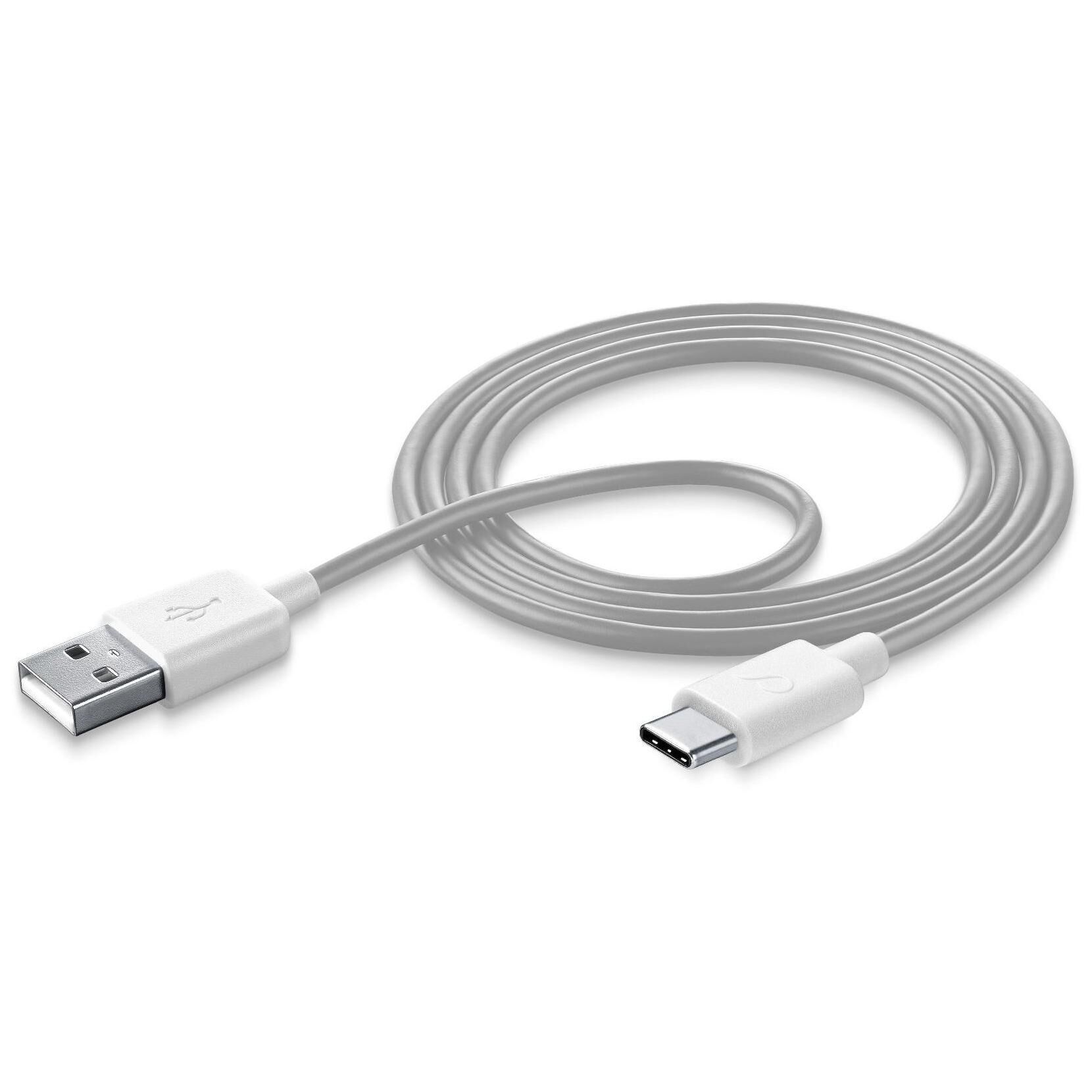 Cable USB-C Cellularline Stylecolor 100 cm