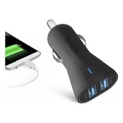 64 Car Charger with 2 USB Ports