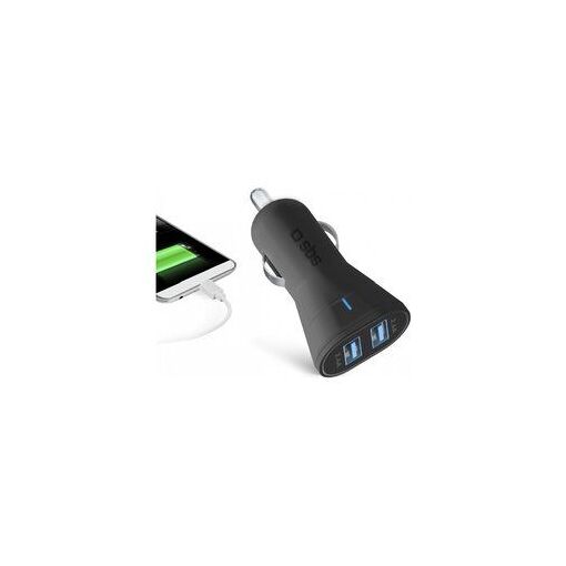 64 Car Charger with 2 USB Ports