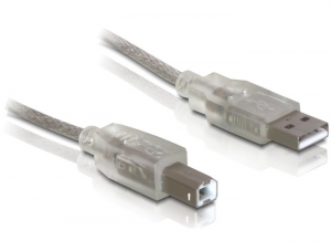 Delock USB 2.0 A-B Cable - 0.5m