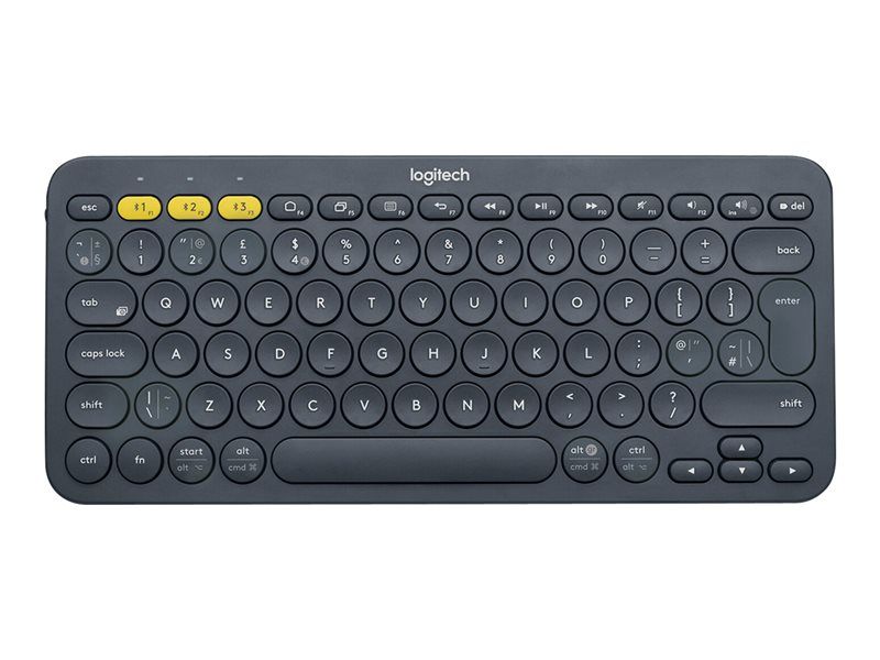 Logitech K380 Multi-Device Bluetooth Keyboard - Black