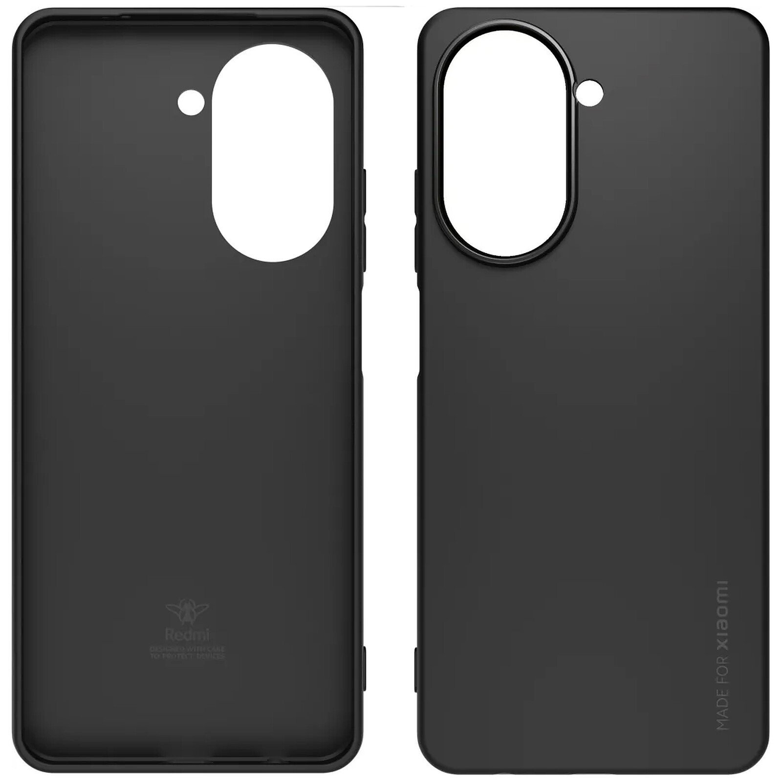 Made for Xiaomi Redmi A5 TPU Case and Tempered Glass Pack
