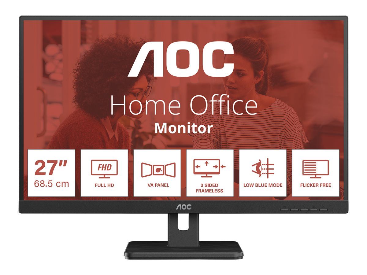 AOC Essential-line 27E3UM LED Monitor - 27" Full HD - Black
