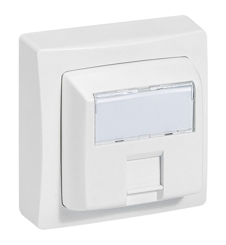 LeGrand Multimedia RJ45 Socket (Cat. 5E U/FTP, White)