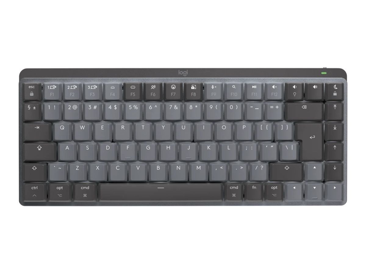 Logitech Master Series MX Mechanical Mini Wireless Keyboard for Mac - Gray Sidereal