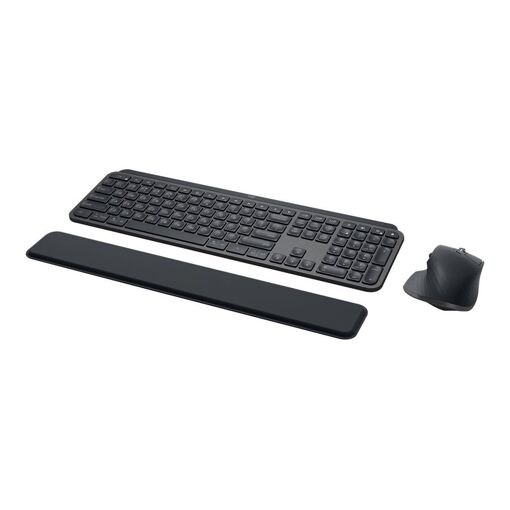 Logitech MX Keys Business Combo - Wireless Keyboard and Mouse Set - Backlit - Bluetooth LE - QWERTY - UK - Graphite