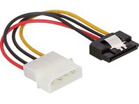 Adaptador de alimentación Delock - SATA (M) a 4 pines (M) - 12 cm