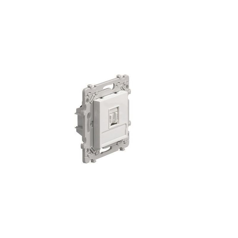 Hager Essensya RJ45 Cat 5e FTP Socket, Grade 1, White